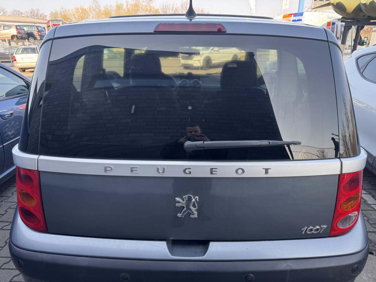 Peugeot 1007 original Heckklappe mit Heckscheibe EZW Eisengrau Bj.2005